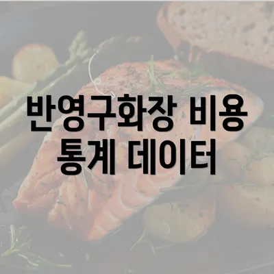 반영구화장 비용 통계 데이터