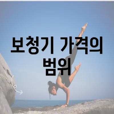 보청기 가격의 범위