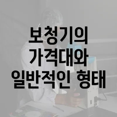 보청기의 가격대와 일반적인 형태