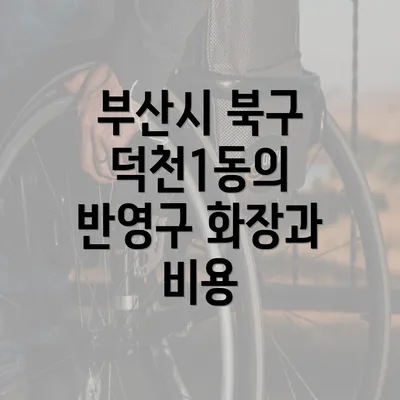 부산시 북구 덕천1동의 반영구 화장과 비용