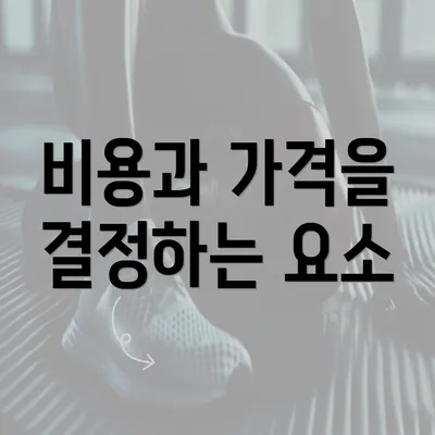 비용과 가격을 결정하는 요소