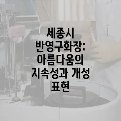 세종시 반영구화장: 아름다움의 지속성과 개성 표현