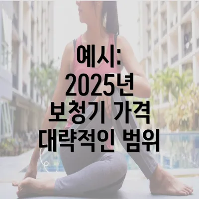 예시: 2025년 보청기 가격 대략적인 범위