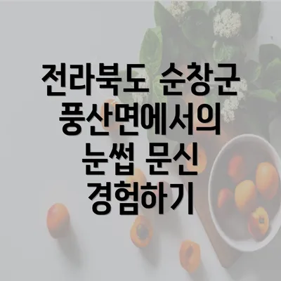 전라북도 순창군 풍산면에서의 눈썹 문신 경험하기