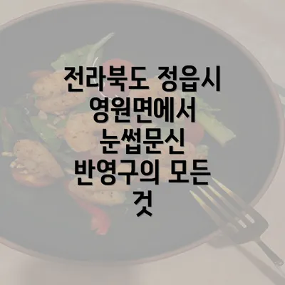 전라북도 정읍시 영원면에서 눈썹문신 반영구의 모든 것