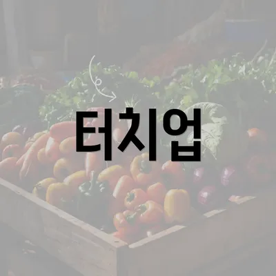 터치업