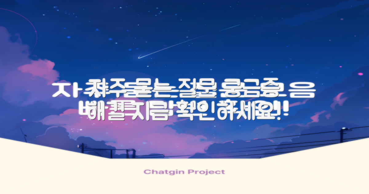 자주 묻는 질문